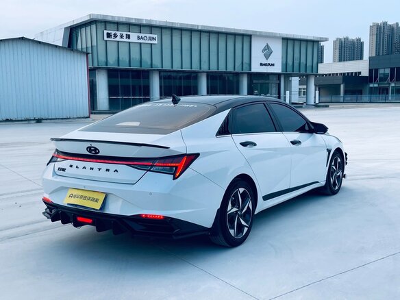 2022 Hyundai Elantra VII (CN7), белый, 1690000 рублей - вид 4