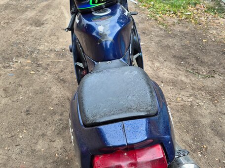 1995 Kawasaki ZXR 400, синий, 144000 рублей, вид 4
