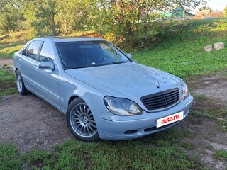 1999 Mercedes-Benz S-Класс 320 IV (W220), серебристый, 820000 рублей, вид 3