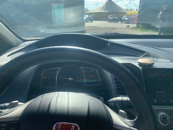 2009 Honda Civic VIII Рестайлинг, чёрный - вид 9