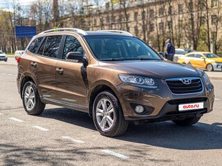 2011 Hyundai Santa Fe II Рестайлинг, коричневый, 1599000 рублей, вид 3