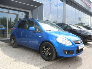 2009 Suzuki SX4 I (Classic) Рестайлинг, синий, 700000 рублей, вид 3
