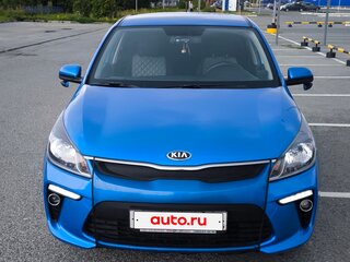 2017 Kia Rio IV, синий, 1350000 рублей, вид 1
