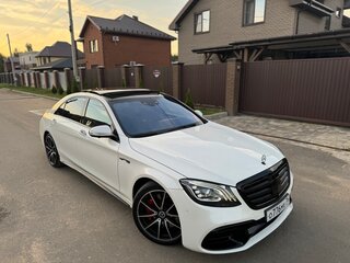 2014 Mercedes-Benz S-Класс AMG 63 AMG Long III (W222, C217), белый, 3500000 рублей, вид 5