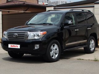 2012 Toyota Land Cruiser 200 Series, чёрный, 3200000 рублей, вид 1