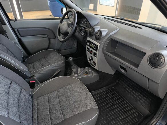 2009 Renault Logan I, серый, 359000 рублей - вид 8
