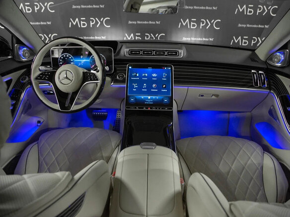 2025 Mercedes-Benz S-Класс 450 d Long 4MATIC VII (W223), чёрный - вид 24
