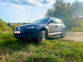2003 Volkswagen Touareg I, серый, 499999 рублей, вид 2