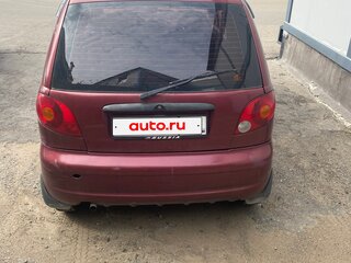 2006 Daewoo Matiz I Рестайлинг, красный, 105000 рублей, вид 3