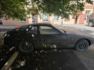 1988 Porsche 924, синий, 350000 рублей, вид 5