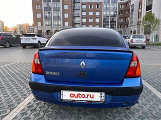 2002 Renault Symbol I, голубой, 175000 рублей, вид 5