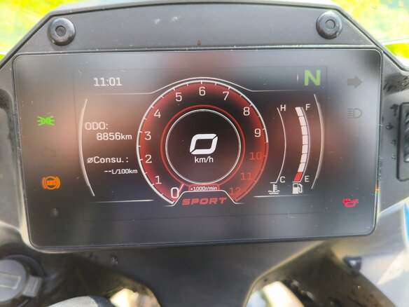 2023 CFMoto 650MT, синий, 510000 рублей - вид 5