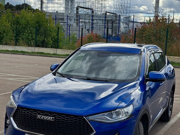 2021 Haval F7 I, синий - вид 2