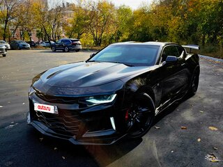 2019 Chevrolet Camaro 10-speed VI Рестайлинг, чёрный, 2490000 рублей, вид 4