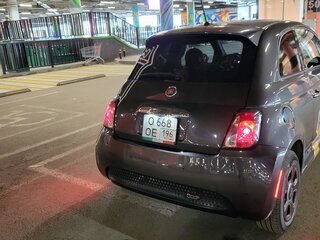 2014 Fiat 500e II, серый, 1170000 рублей, вид 4