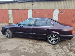 1998 BMW 5 серии 535i IV (E39), пурпурный, 590000 рублей, вид 5