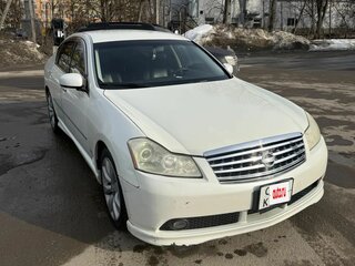 2005 Nissan Fuga I, белый, 899000 рублей, вид 3