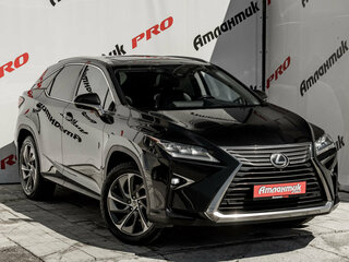 2017 Lexus RX 200t IV, чёрный, 3950000 рублей, вид 3