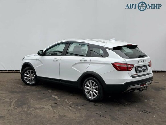 2018 Lada (ВАЗ) Vesta SW Cross I, белый, 1059000 рублей - вид 6