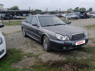 2002 Hyundai Sonata IV (EF) Рестайлинг, серый, 260000 рублей, вид 2