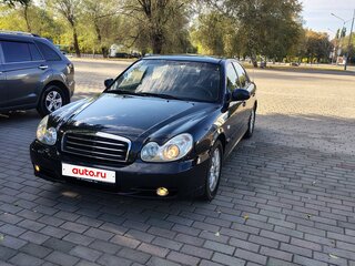 2007 Hyundai Sonata ТагАЗ IV (EF) Рестайлинг, чёрный, 410000 рублей, вид 1