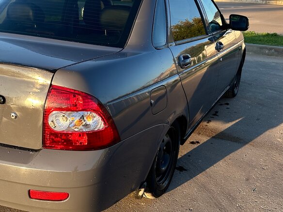 2008 Lada (ВАЗ) Priora I, серый, 250000 рублей - вид 9