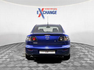 2008 Mazda 3 I (BK) Рестайлинг, синий, 449000 рублей, вид 4