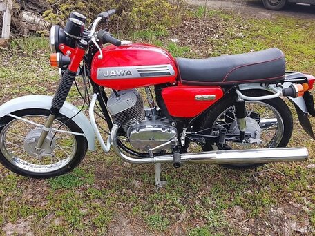 1979 Jawa 350/634, красный, 190000 рублей, вид 1