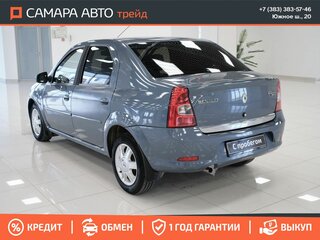 2010 Renault Logan I Рестайлинг, синий, 295000 рублей, вид 4