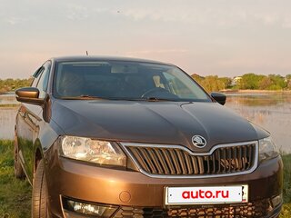 2018 Skoda Rapid I Рестайлинг, коричневый, 920000 рублей, вид 3