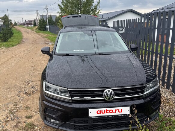 2020 Volkswagen Tiguan II, чёрный