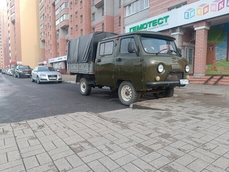 2017 УАЗ 3909, зелёный, 420000 рублей, вид 1