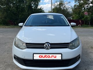 2012 Volkswagen Polo V, белый, 750000 рублей, вид 3