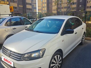 2019 Volkswagen Polo V Рестайлинг, белый, 980000 рублей, вид 1