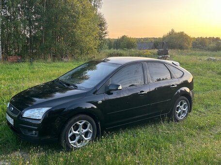2007 Ford Focus II, чёрный, 320000 рублей, вид 4