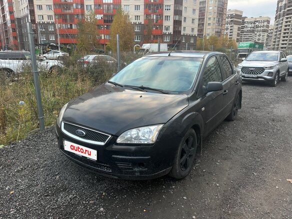 2005 Ford Focus II, чёрный, 170000 рублей