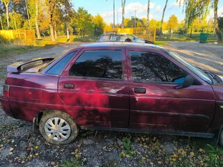 2003 Lada (ВАЗ) 2110, пурпурный, 180000 рублей, вид 4