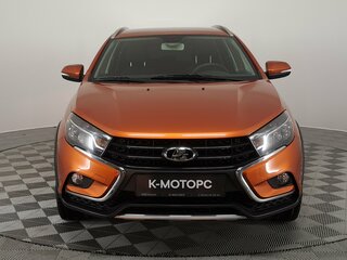 2019 Lada (ВАЗ) Vesta SW Cross I, оранжевый, 1290000 рублей, вид 2