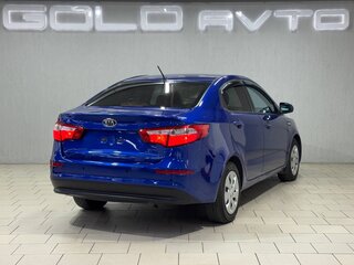 2012 Kia Rio 5-speed III, синий, 750000 рублей, вид 4