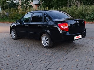2017 Lada (ВАЗ) Granta I, чёрный, 375000 рублей, вид 2