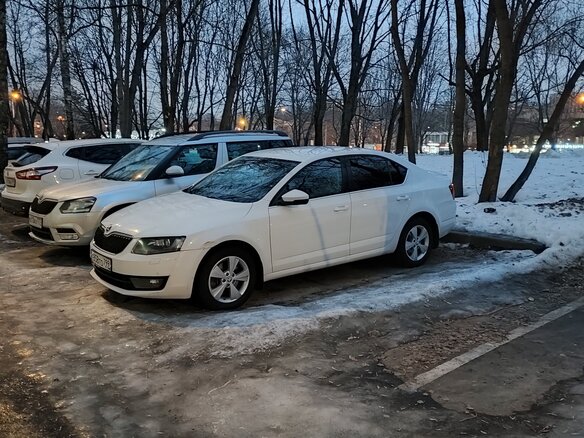 2014 Skoda Octavia III (A7), белый, 1300000 рублей - вид 13