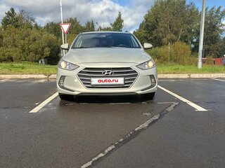 2018 Hyundai Elantra VI (AD), серый, 1380000 рублей, вид 2