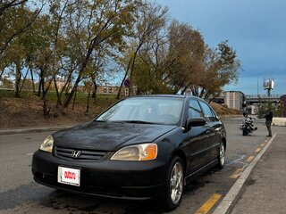 2001 Honda Civic VII, чёрный, 260000 рублей, вид 1