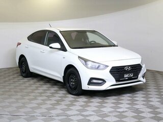 2017 Hyundai Solaris II, белый, 625000 рублей, вид 3