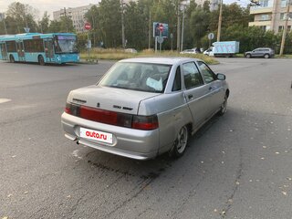 2005 Lada (ВАЗ) 2110, серебристый, 95000 рублей, вид 5