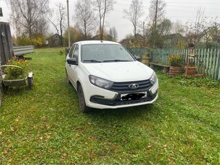 2019 Lada (ВАЗ) Granta I Рестайлинг, белый, 520000 рублей, вид 3
