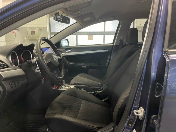 2008 Mitsubishi Lancer X, синий, 539000 рублей - вид 13