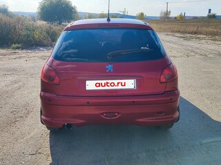 2007 Peugeot 206, красный, 199000 рублей, вид 5