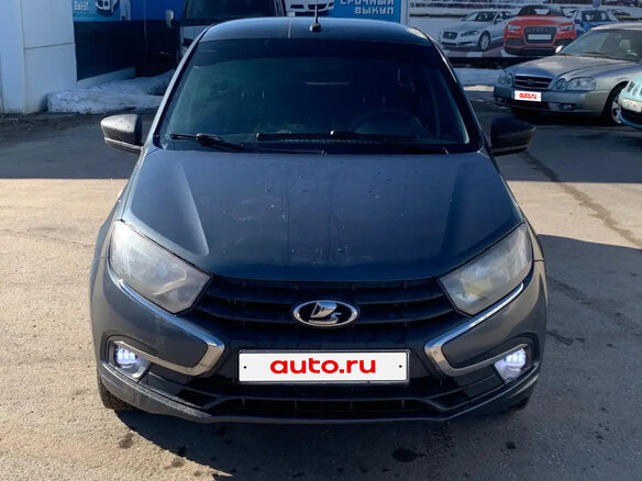 2018 Lada (ВАЗ) Granta I Рестайлинг, серебристый, 377000 рублей