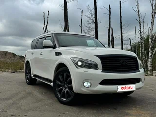 2013 Infiniti QX56 II, белый, 1700000 рублей, вид 1